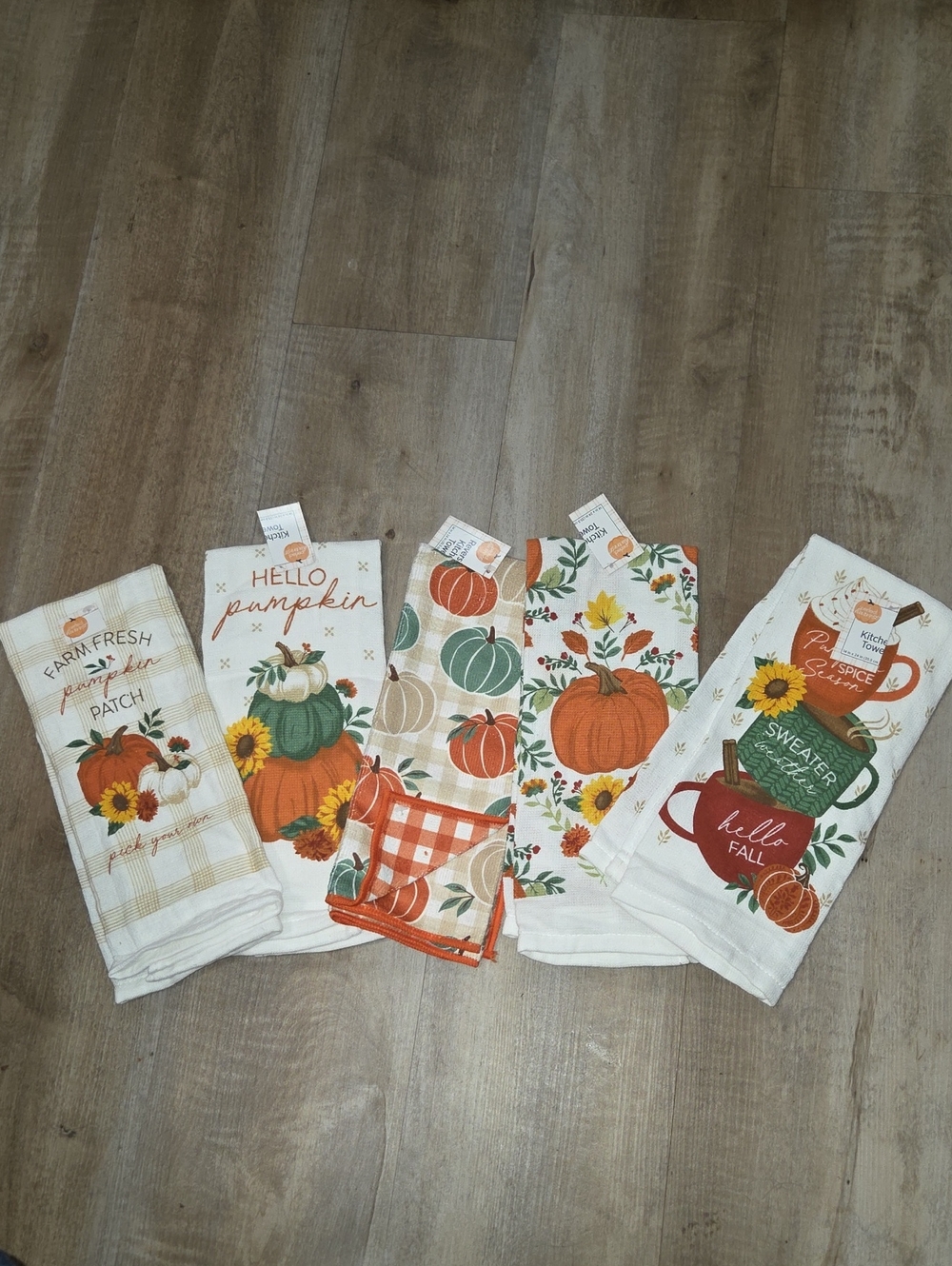 5 Fall Design Kitchen Towels